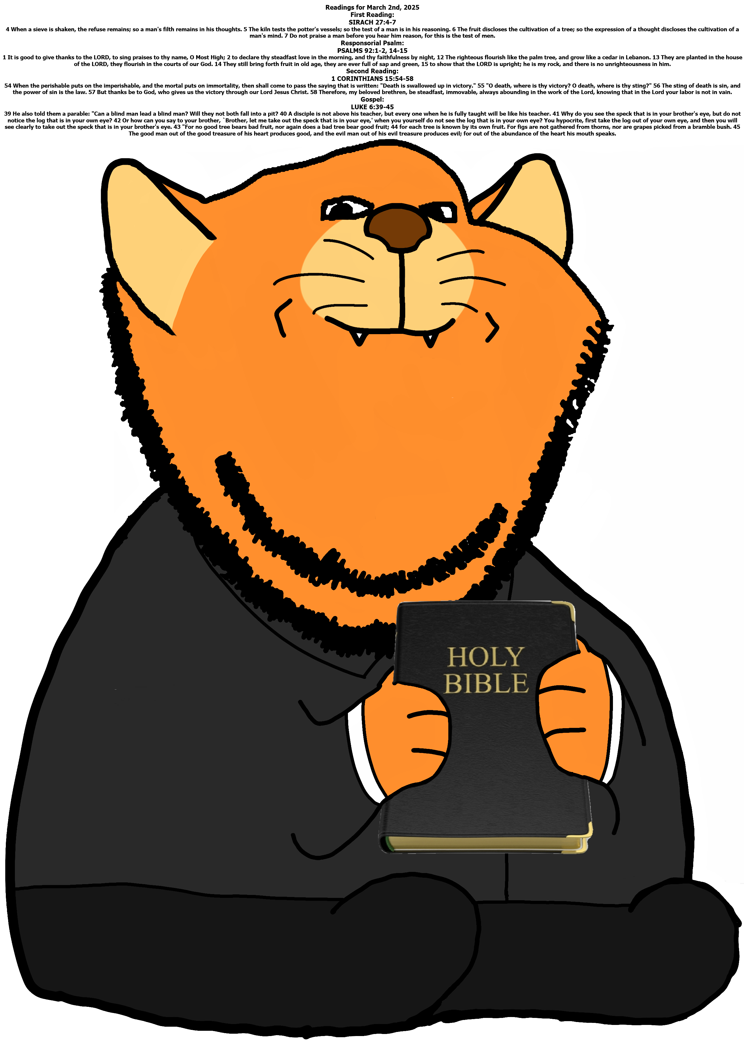 garfield, impish soyak ears, impdrink, 1, 1 corinthians (bible), 13, 14, 15, 2, 2025