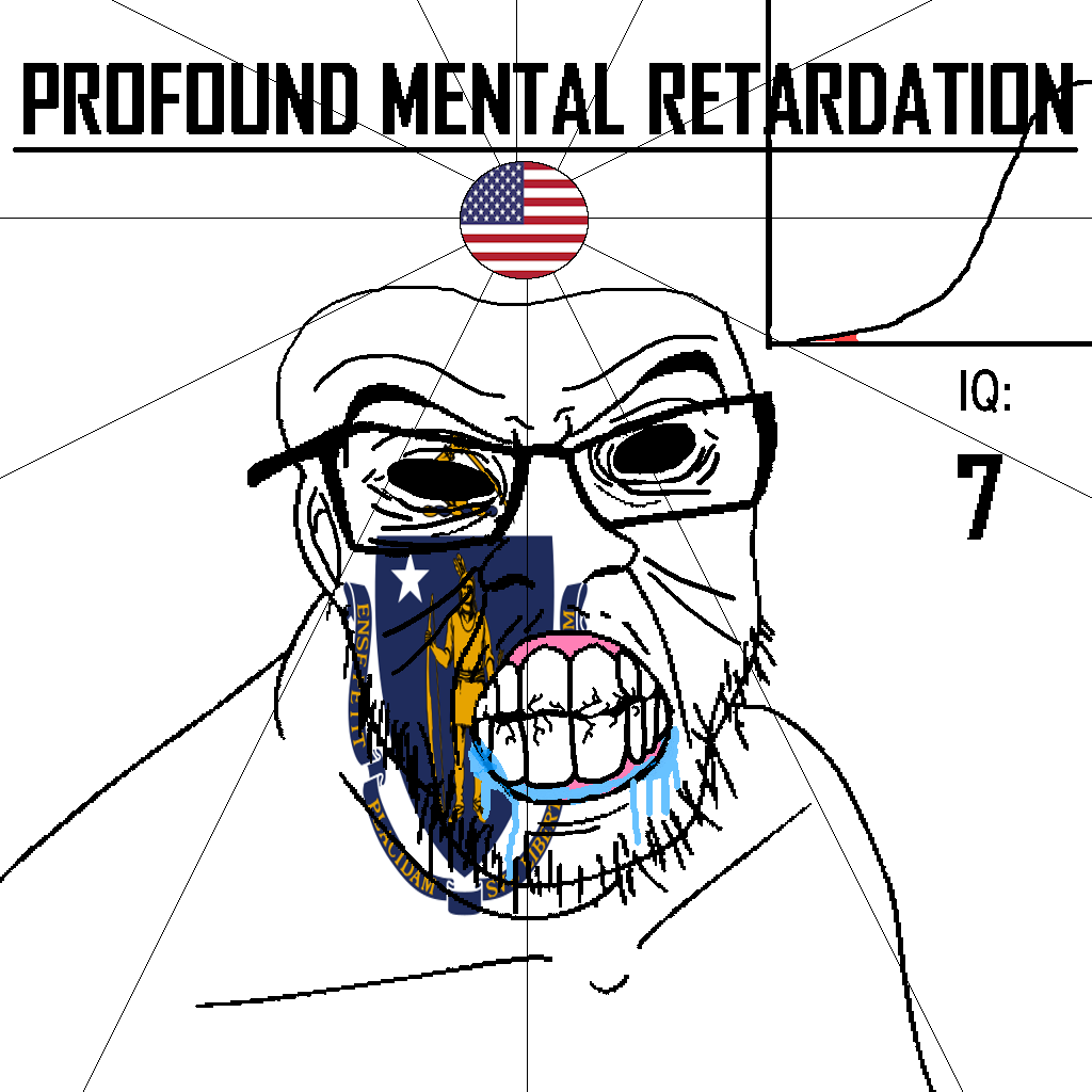feraljak, angry, bald, black eyes, black hole, black sclera, bow, clenched teeth, closed mouth, cracked teeth