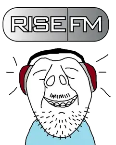 Brunetto listening to Rise FM.png