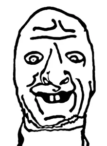 sidson, larsid, bald, no eyebrows, white background
