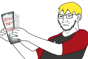 nate higgers, soyak, soyak read, natejak, /soy/, coal, concerned, soyjak, soyjak party, stubble