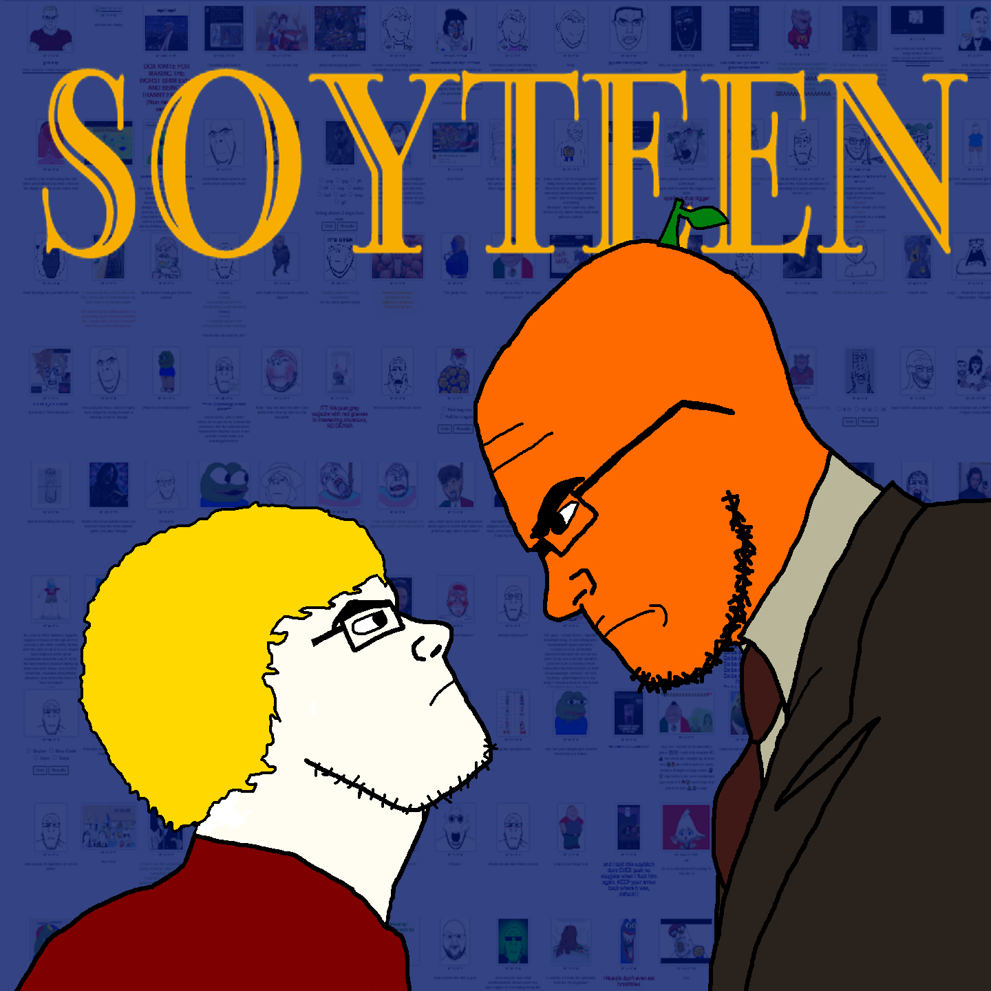 nate higgers, soytan, a24 slowburn soyjak, bernd, billy, childut, chudjak, cobson, feraljak, gapejak