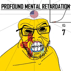 feraljak, angry, bald, black eyes, black hole, black sclera, clenched teeth, closed mouth, cracked teeth, drool