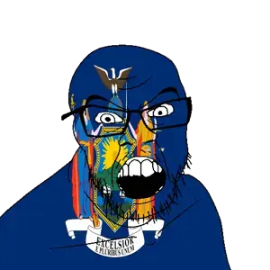 feraljak, angry, animal, bird, eagle, flag, glasses, globe, hair, latin text