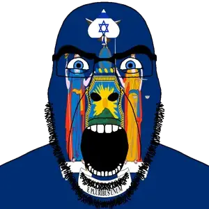 cobson, cobson front2, spadeson, spadeson, angry, animal, beard, bird, blue eyes, bushy eyebrows