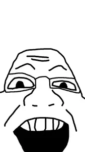 closejak, unknown, fat, glasses, open mouth, transparent background