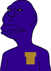 william afton, tacoblimp, brazilmutt, adams apple, angry, badge, black eyes, creepy, distorted, evil