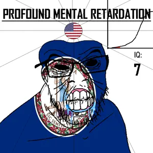 feraljak, iq diagrams, angry, bald, black eyes, black hole, black sclera, clenched teeth, closed mouth, clothes