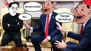 donald trump, chudjak, impish soyak ears, impish amerimutt, jd vance, real life, volodymyr zelenskyy
