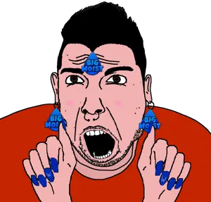 nikocado avocado, cobson, slutson, earring, facial mark, fat, forehead mark, hair, hands, moist critikal