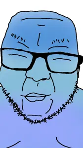 unknown, /calm/, asian, blue skin, calm, closed eyes, closed mouth, lips, traced
