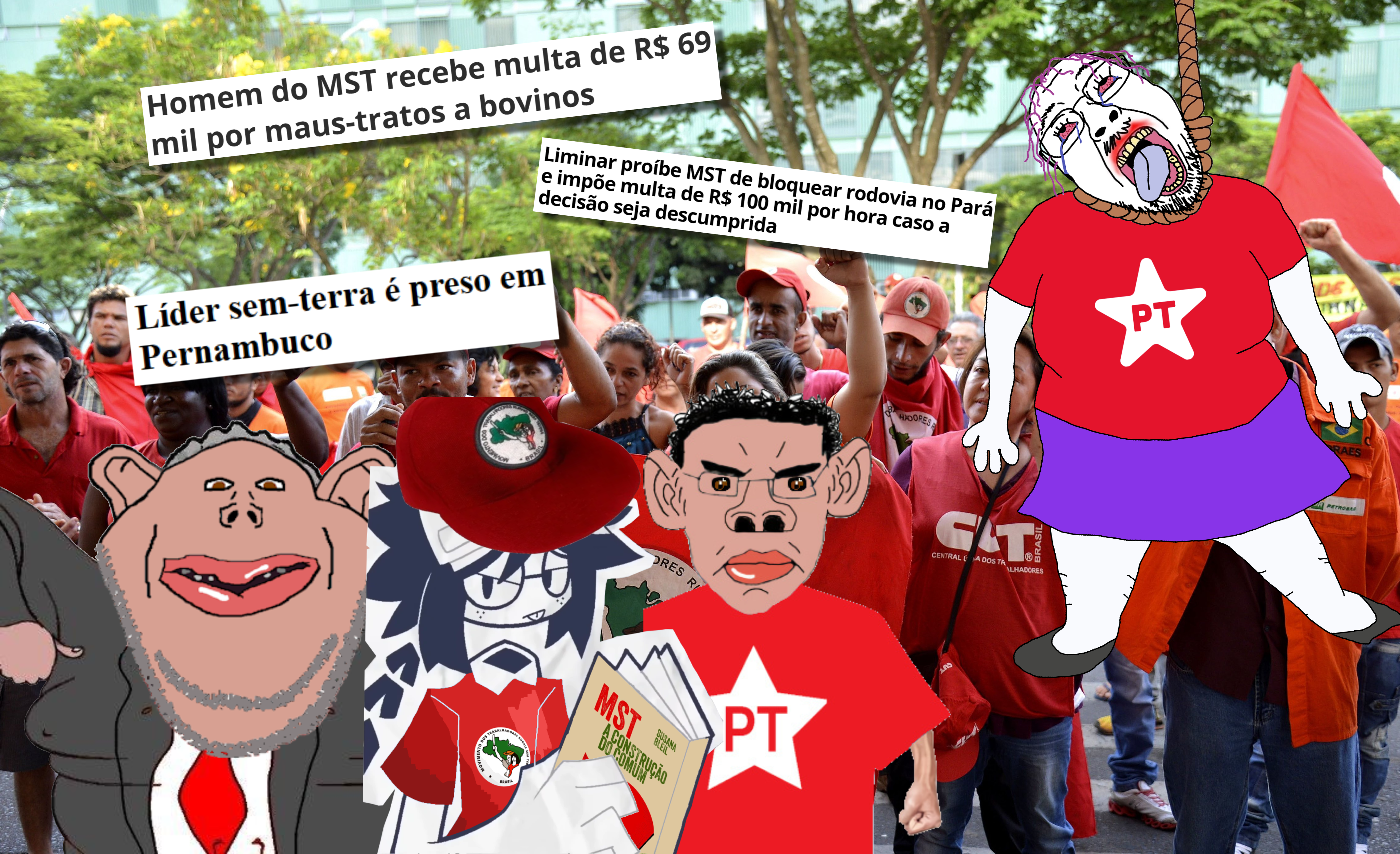 kevin, bernd, chudjak, impish soyak ears, hanging troonjak, impish amerimutt, pol face, troonjak, amerimutt, ack