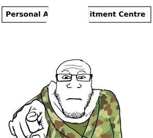 army, markiplier soyjak, neutralplier, angry, army, camouflage, clenched teeth, clothes, glasses, hands