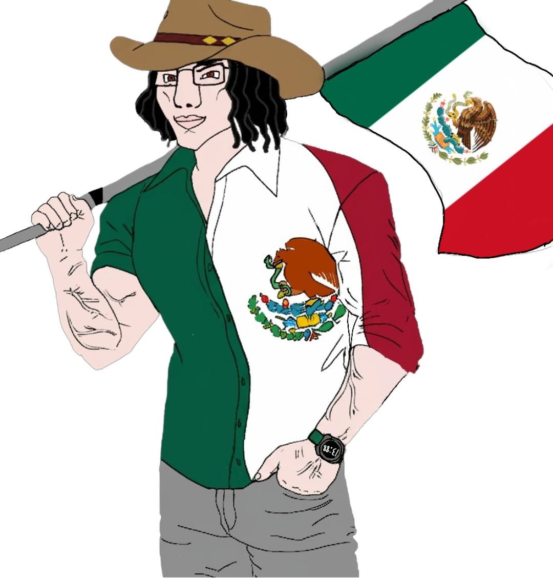 chudjak, muscular chud2, muscular chud2 holding flag, buff, castizaryan, castizo, chud, chudcel, clothes, flag
