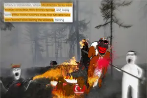 burning, meshketian, op is an aryan beast for not taging his own posts, turk, turkey, turkroach