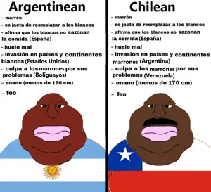 meximutt, meximutt front3, argentina, chile, looking at you, spain, spanish text, spics, text, united states