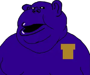 william afton, impish soyak ears, meximutt, impish amerimutt, meximerican, badge, black eyes, black sclera, creepy, dean