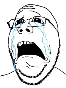 gapejak, sad soyjak, wholesome soyjak, crying