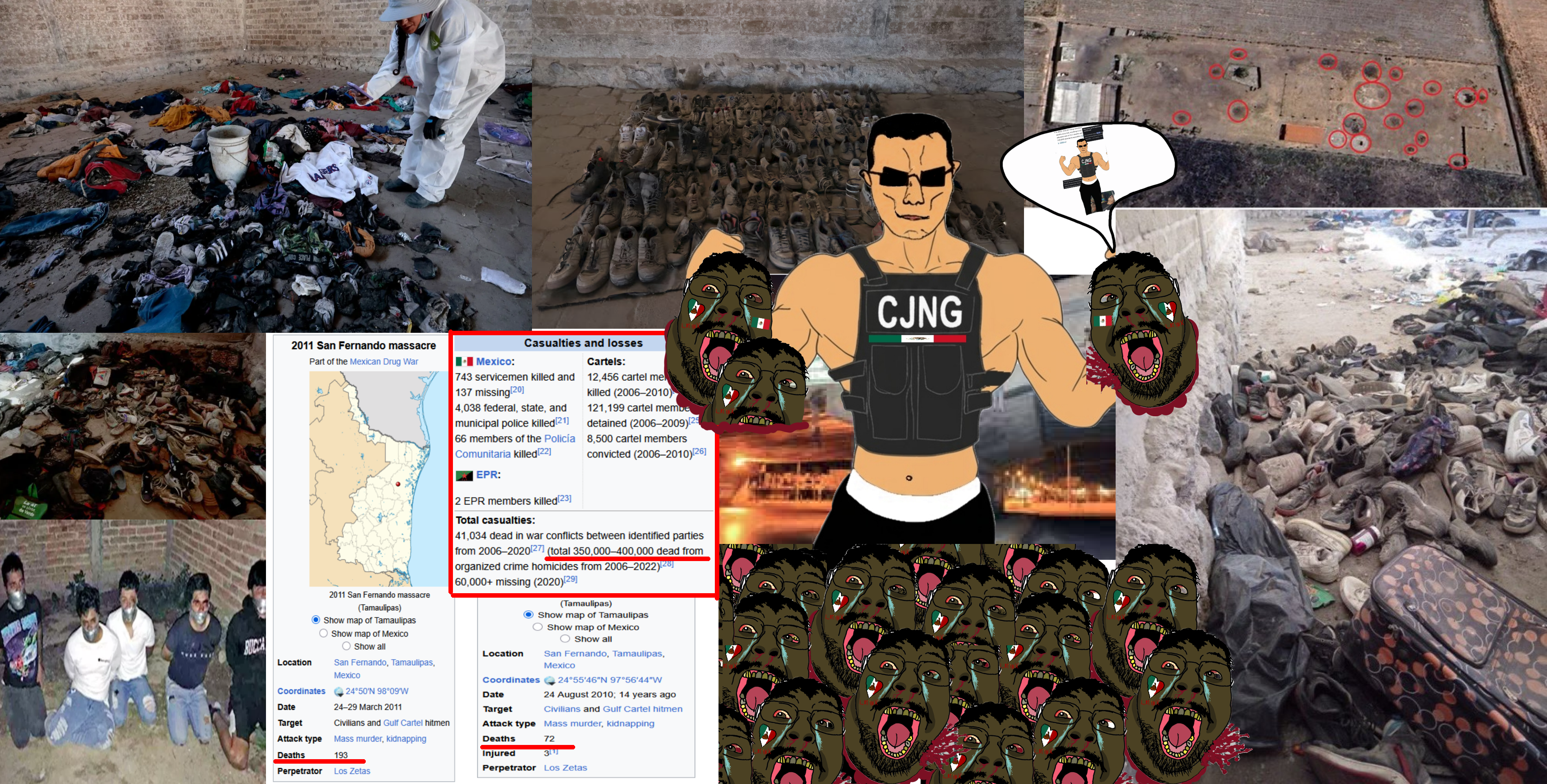 bernd, chudjak, meximutt, chudjak front, muscular chud, bloodshot eyes, brown skin, bubble, cartel, chud