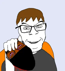 dan, bernd, feraljak, natejak, ack, anti namefag, balaclava, beheaded, bloodshot eyes, brown skin