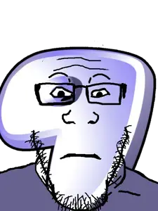 markiplier soyjak, /g/, 4chan, gentoo, glasses, linux, logo, soyjak, stubble, technology