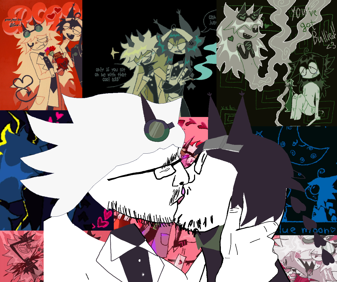 janzyalgo, edward, kevin, fisheyejak, flartson, flarteyejak, 2soyjaks, alternate, book, buck teeth