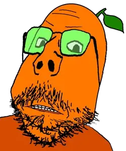 gapejak, scholar, admin, angry, bald, closed mouth, glasses, leaf, mustache, stubble