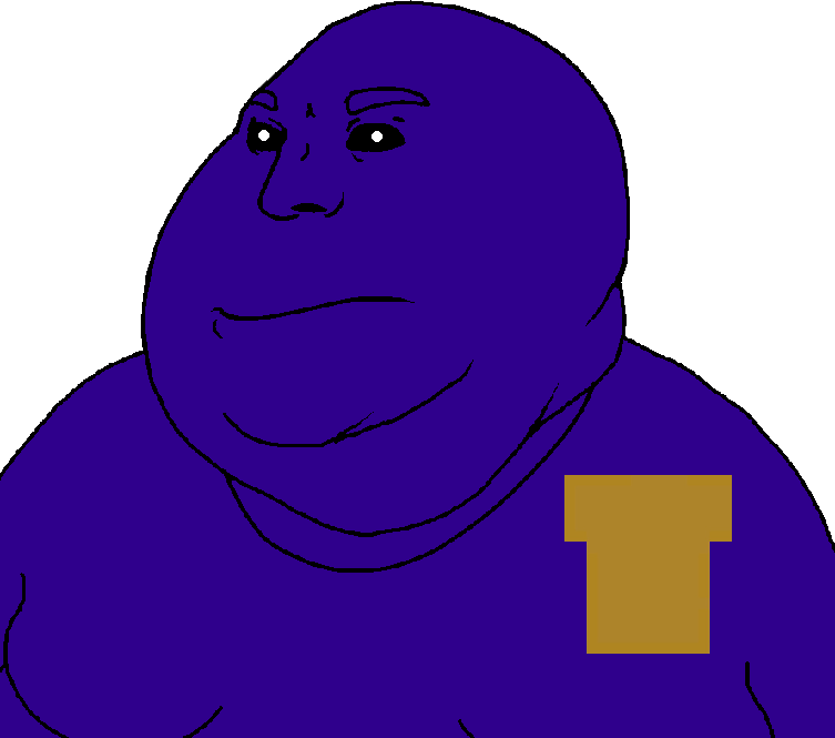 william afton, meximutt, whitemutt, aryan, a10 eyes, angry, badge, black eyes, black sclera, closed mouth