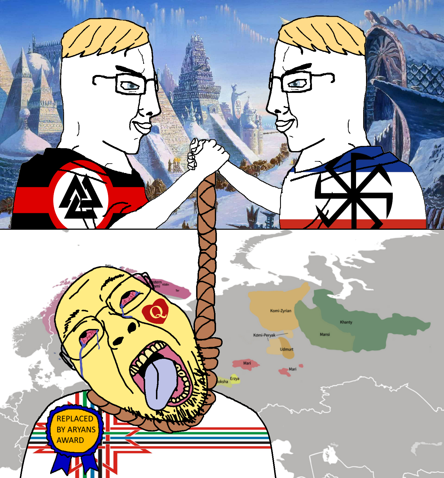 bernd, chudjak, hanging troonjak, troonjak, aryan, a10, a10 eyes, ack, arm, award