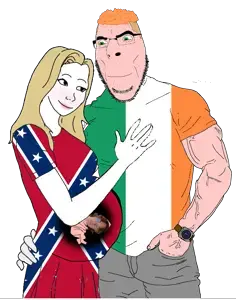 cobson, 2soyjaks, ireland, pregnant, confederate states of america, chudnater2, mick