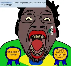 bernd, afro, award, brapzilian, brazil, mindbroken, nigger, brazil, brazilian chud