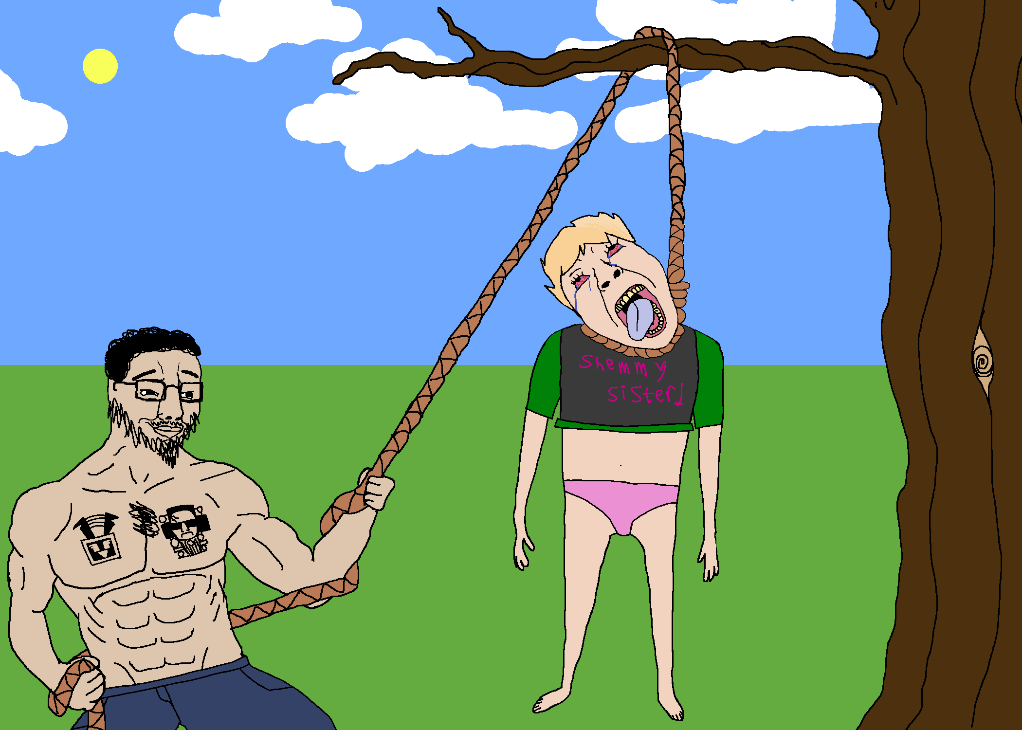 xxx skibidisigma xxx, ruby, bernd, chudjak, hanging ugly personjak, ugly personjak, 2soyjaks, ack, arm, belly