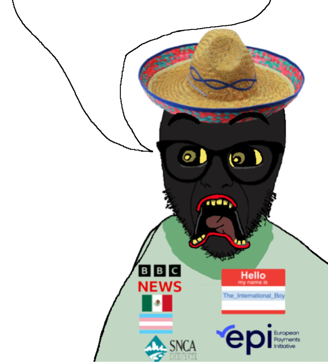 esl fnf pedo, abortion lover, soyak, doctos, slopjak, mexican-american countrywar, bbc news, castizo, clothes, epi