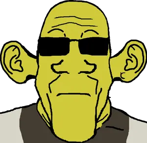 markiplier soyjak, neutralplier, glasses, neutral, shrek, sunglasses