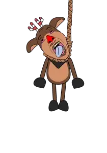 dandy ackjak Rudie the Reindeer xmas-e.png