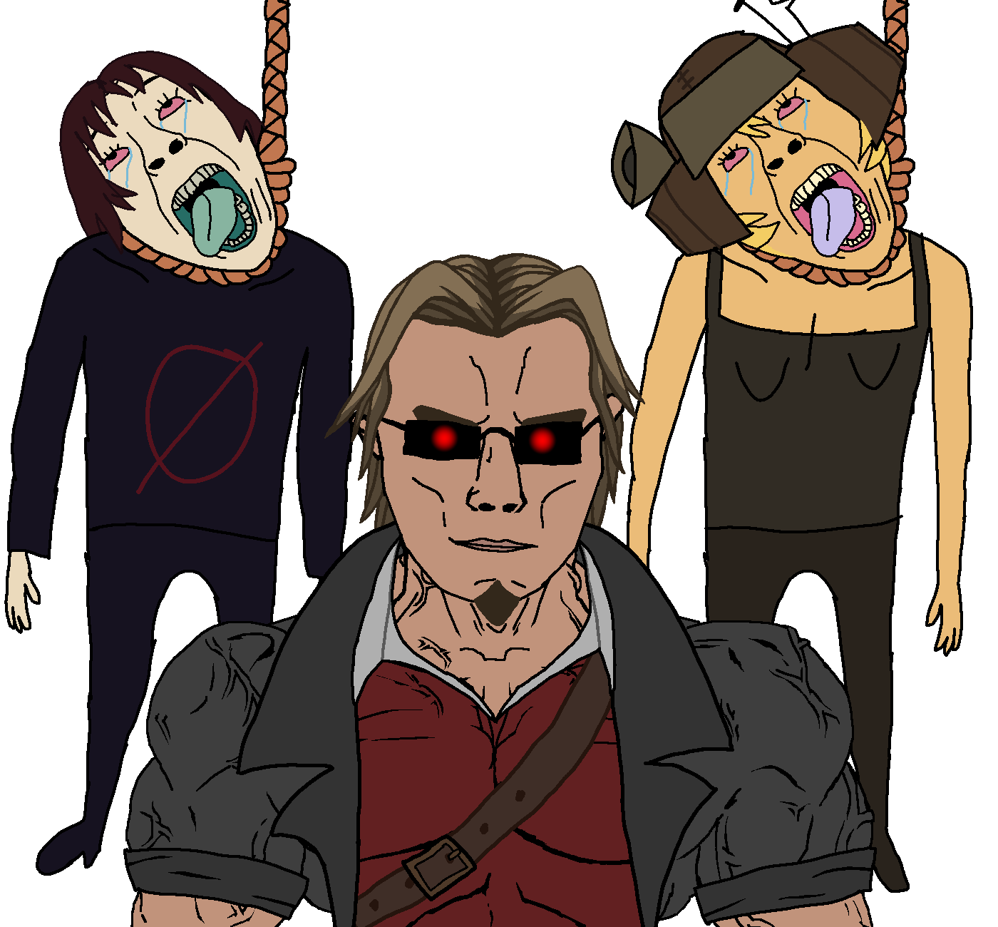 postal dude, bernd, chudjak, chudjak front, hanging troonjak, muscular chud, troonjak, ack, buff, hanging