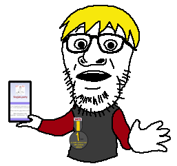 nate higgers, huippee, unknown, natejak, award, blonde hair, clothes, glasses, hair, holding object