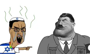 john8 44, chudjak, meximutt, mexiaryan, adolf hitler, angry, big nose, brown skin, clothes, crying