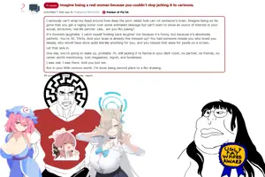 chudjak, meximutt, female meximutt, mariana, pol face, femjak, anime, award, closed mouth, clothes