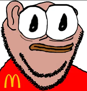 impish soyak ears, impish amerimutt, animated, concerned, mutt