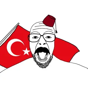 patriotjak, beard, clothes, fez, flag, glasses, hat, looking at you, mustache, open mouth
