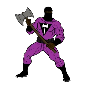 kratos, chudjak, chudjak front, perceptive chud, arabic text, axe, balaclava, bat, black skin, bone