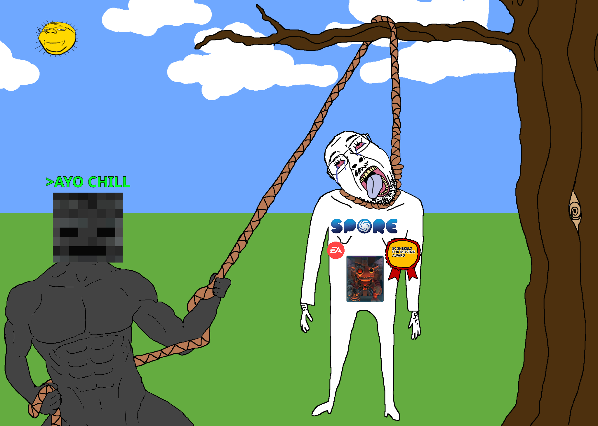 jakker, bernd, chudjak, gapejak, hanging troonjak, troonjak, wholesome soyjak, 3soyjaks, ack, arm