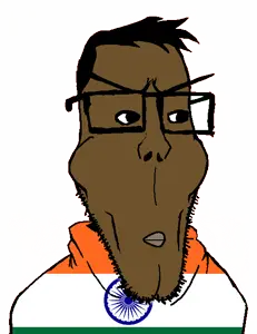 markiplier soyjak, euroaryan, euromutt, euromutt, brown skin, chad, eyebrows, glasses, hair, improved