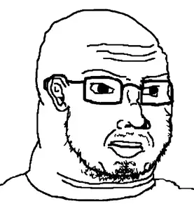 soyak, duzjak, ear, glasses, soyjak, stubble
