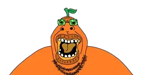 hippojak, angry, animal, beard, big lips, glasses, hippopotamus, leaf, lips, orange skin