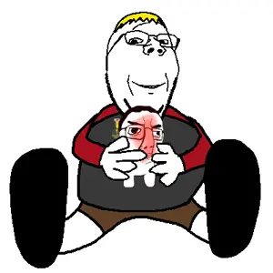 nate higgers, chudjak, gapejak, wholesome soyjak, natejak, 2soyjaks, arm, blonde hair, blush, clothes