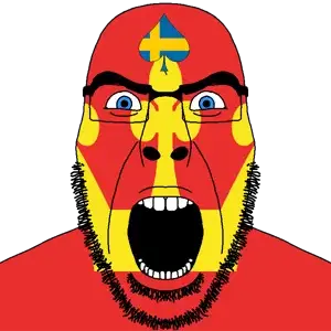 cobson, cobson front2, spadeson, spadeson, angry, animal, blue eyes, bushy eyebrows, county, crown