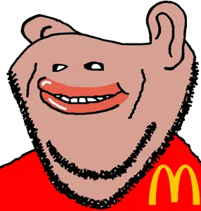 sabiopajin, impish soyak ears, impish amerimutt, amerimutt, ear, happy, lips, mcdonalds, mutt, mutt lips