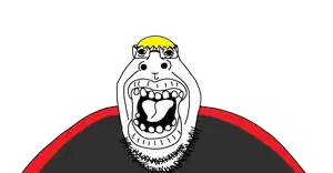 nate higgers, hippojak, natejak, angry, animal, beard, big lips, blonde hair, glasses, hair